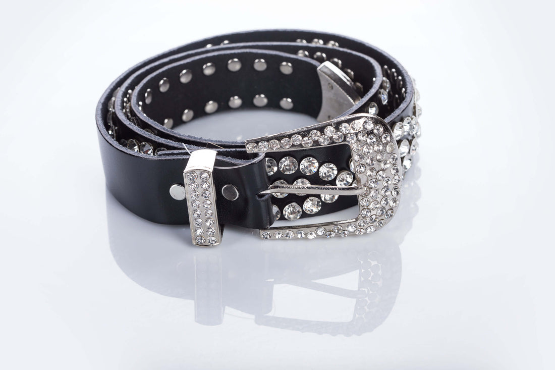 Rhinestone belt blog