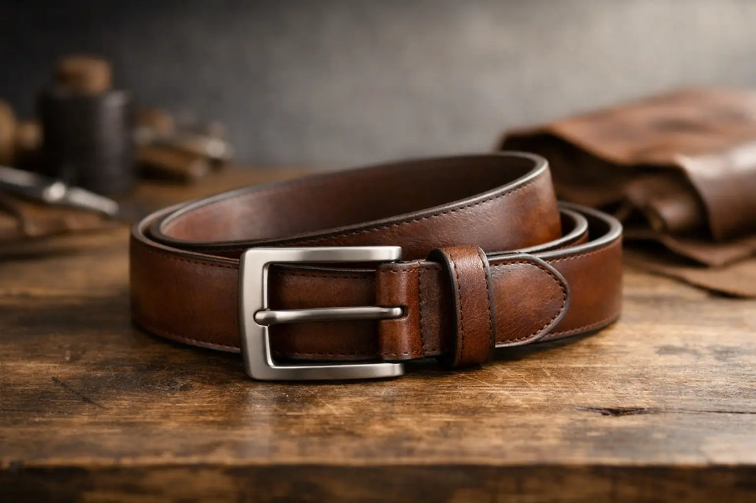 Why a Full Grain Leather Belt Lasts