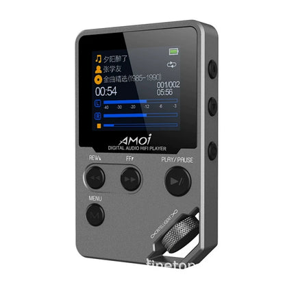 MP3 player 16GB TF card slot and USB 2.0 port